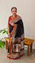Black Maheswari saree