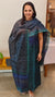 Dark GreenPrinted Tussar Unstitched Salwar suit