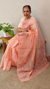Net Kota with Kutch Work Embroidery