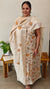 Beige desi tussar suit