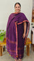 34LS - Purple linen 2 piece suit
