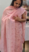 10FP - Pink crushed organza suit