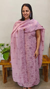 10FP - Lilac crushed organza suit
