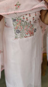 11NC - Pink net kota suit