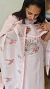 11NC - Pink net kota suit