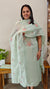 11NC - Green net kota suit