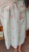 11NC - Green net kota suit