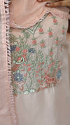 11NC - Peach net kota suit