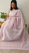 Lilac kota doria saree