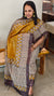 Block printed desi tussar silk suit