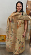 Golden mustard party wear suit