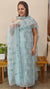 20FP - Powder blue crushed organza suit