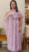 20FP - Lavender crushed organza suit