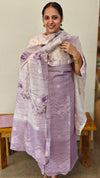 33FP - Lavender linen suit