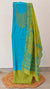 Blue and green cotton suit