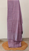 Purple tussar suit
