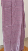 Purple tussar suit