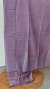 Purple tussar suit