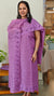 812 - Lavender cutwork tepchi kota suit