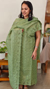 812 - Green cutwork tepchi kota suit