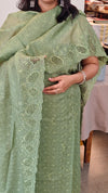 812 - Green cutwork tepchi kota suit