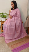 14R8 - Lilac silky kota saree