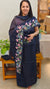 Navy Blue Net Kota suit