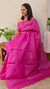 W189 - Magenta tussar silk saree