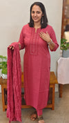 Blush pink kurti set