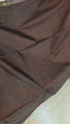 Ash and coffee brown bhagalpuri silk saree