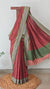 Maroon and green semi silk saree
