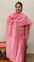 Pink semi tussar suit - S330