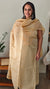 Beige net kota salwar suit