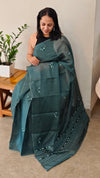 Peacock greenNet kota saree-315PR