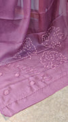 Mauve shade net kota saree - 315PR