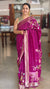 Deep Magenta/Vadamalli Matka silk jamdani saree - CL238