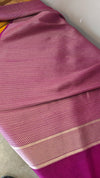Deep Magenta/Vadamalli Matka silk jamdani saree - CL238