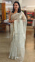 Silver tissue silk saree with sequins - SNM42 - 2M83