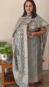 Grey Banarasisalwar suit -MCB11
