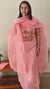 Peachhand embroidered net kota suit