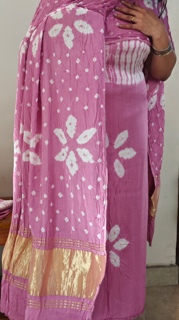 MOD1001 lilac modal silk salwar suit