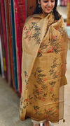 Green mustard party wear suit