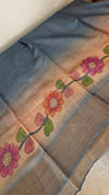 Kalamkari tussar silk saree - ND3808