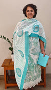 Printed cotton suti