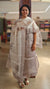 Grey shade organza salwar suit