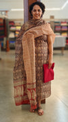 Printed kota doria salwar suit - GD331