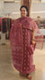 Dark pink kota doria salwar suit