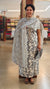 Grey printed cotton salwar suit
