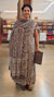 Carbon grey printed cotton suit