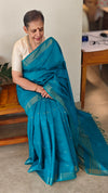 Turquoise Bhagalpurisaree